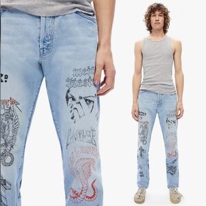 NWT MOTHER The Chaser Jeans in Bloodshot Eyes Wash Men’s Size:29